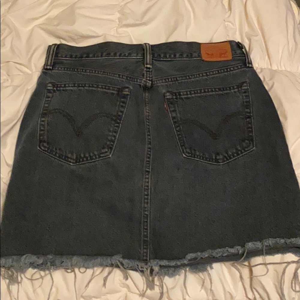 Black Levi Strauss Skirt